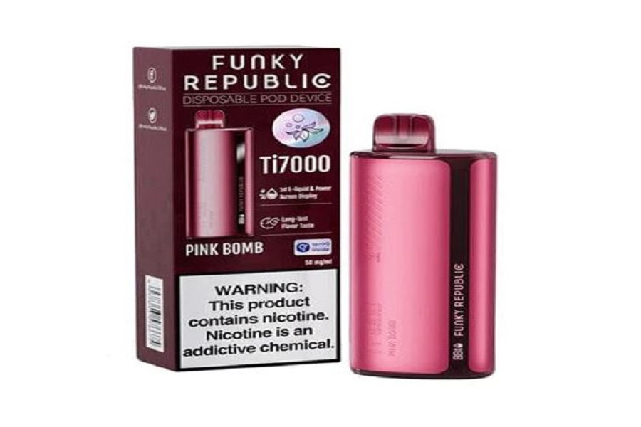 Funky Republic Ti7000 Disposable Vape: Elevating Your Vaping Experience